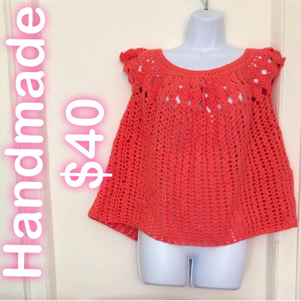 Handmade crochet shirt